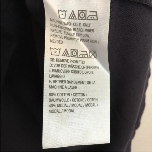 LOGO Navy Tunic Top Size X-Small - Picture 8 of 9